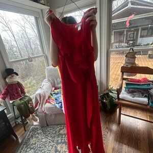 London Times Red Dress